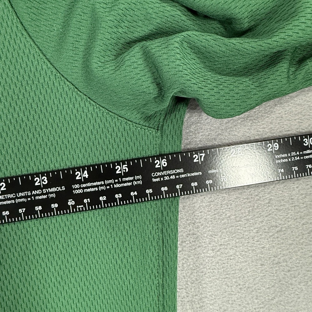 Nike Dri-FIT Team Issue Basketball Practice Mesh Men's 3XL Green T-shirt Long - Picture 3 of 4